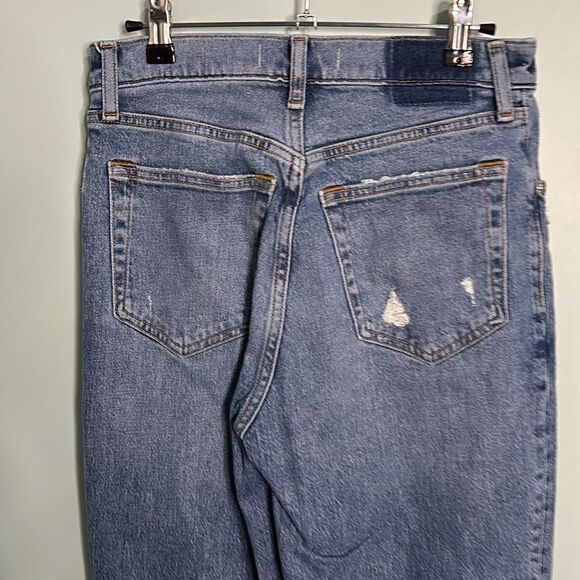 Abercrombie The 90s Straight Ultra High Rise LONG - Picture 7 of 9